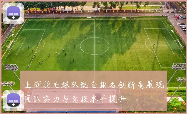 上海羽毛球队配合排名创新高展现团队实力与竞技水平提升