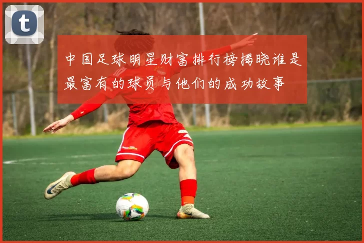 中国足球明星财富排行榜揭晓谁是最富有的球员与他们的成功故事