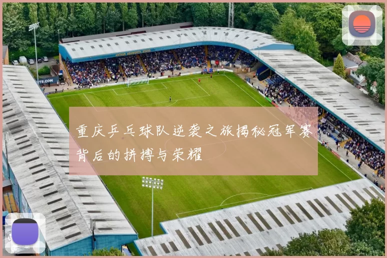 重庆乒乓球队逆袭之旅揭秘冠军赛背后的拼搏与荣耀