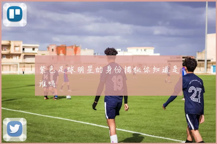 紫色足球明星的身份揭秘你知道是谁吗