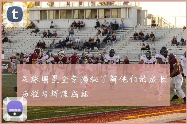 足球明星全景揭秘了解他们的成长历程与辉煌成就